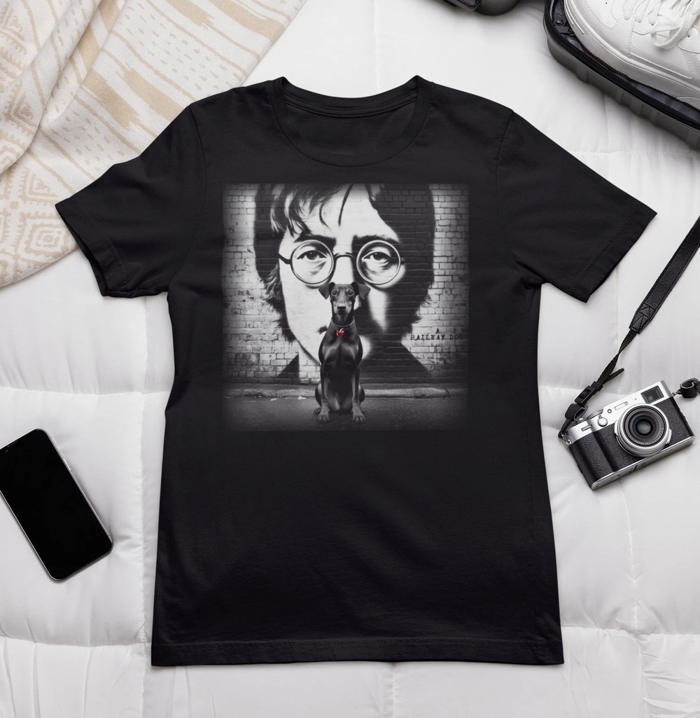 Imagine Peace John Lennon & Manchester Terrier T-Shirt